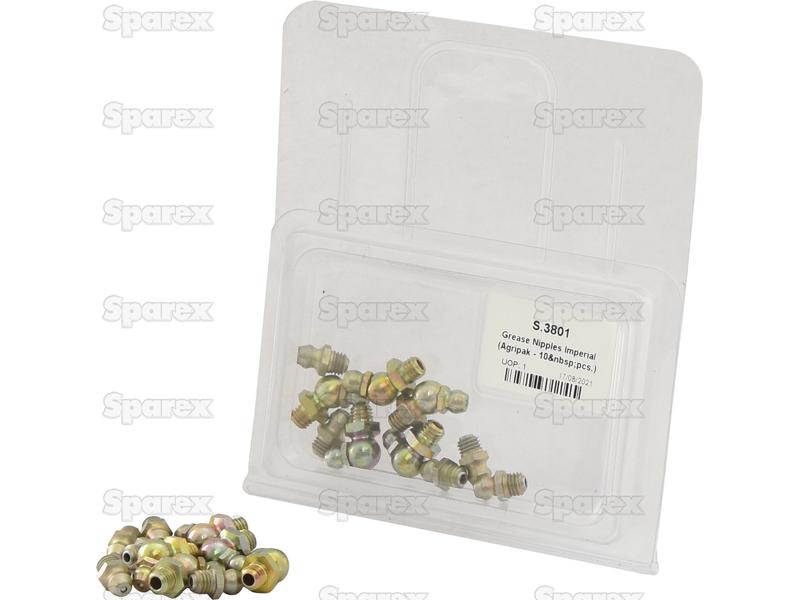 GREASE NIPPLES (IMP-10PCS) A'PAK-S.3801-15798