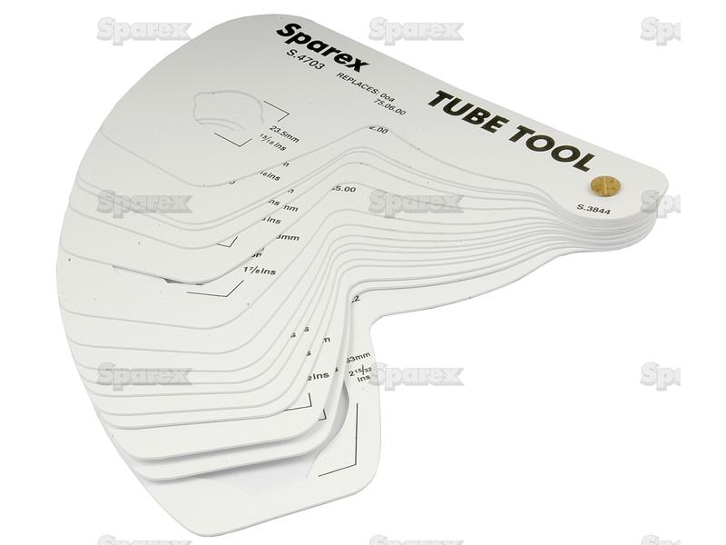 PTO Plastic Swatch for Tubing-S.3844-15802