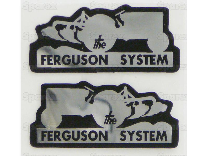 Decal - Massey Ferguson Ferguson System (RH/LH)-S.43570-15874