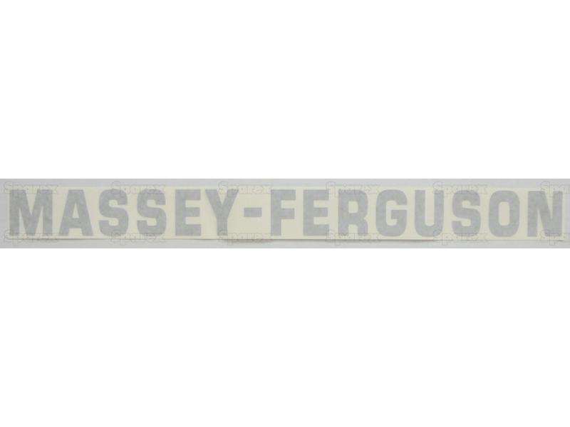 DECAL- MASSEY FERGUSON -SILVER-S.43575-15879