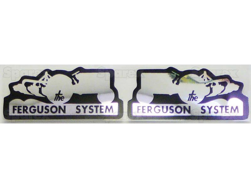 Decal - Massey Ferguson Ferguson System (Large-S.43792-15880