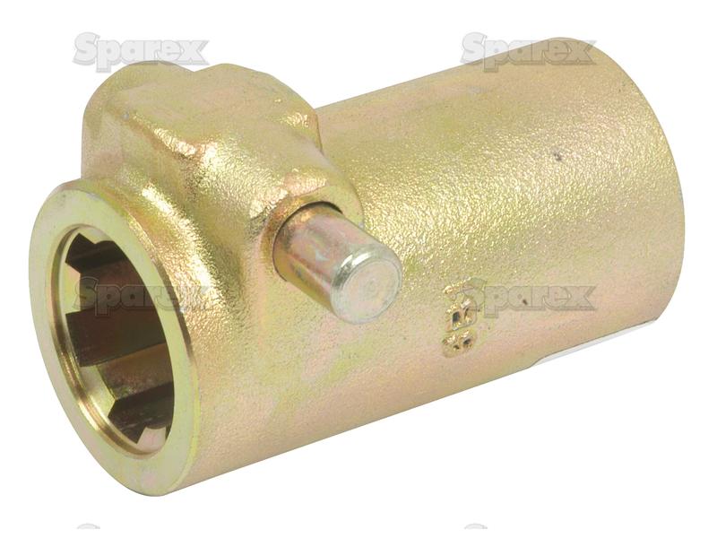 PTO QR Sleeve - Female spline 1 3/8'' - 6 with Quick Release Pin.-S.4467-15903