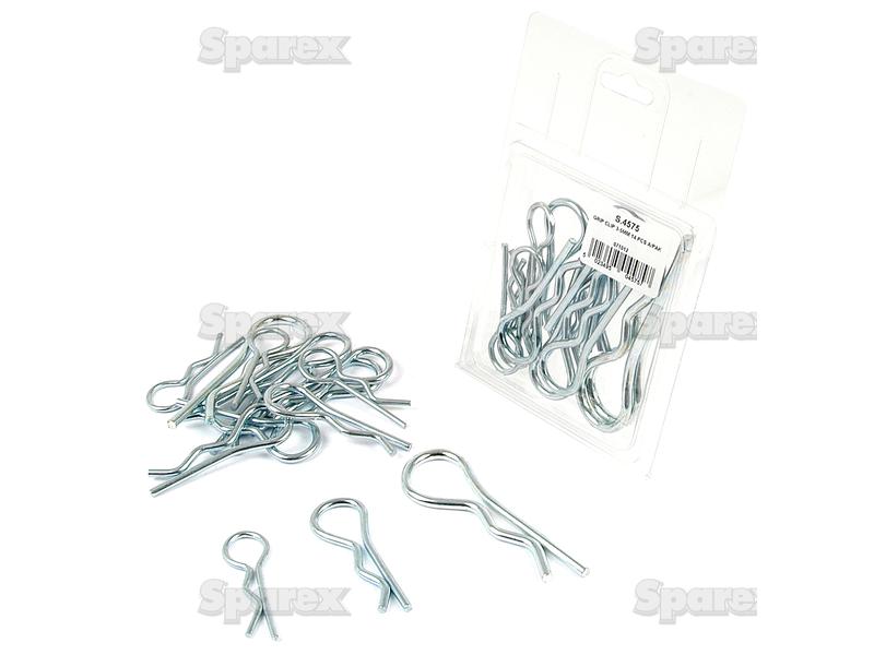 Grip Clip - Single Wound, Clip Ø3-5mm x 66-105mm-S.4575-15917