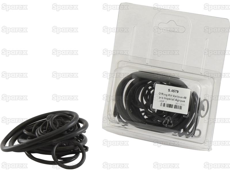 O'Ring Kit Various 48 pcs Agripak-S.4579-15921