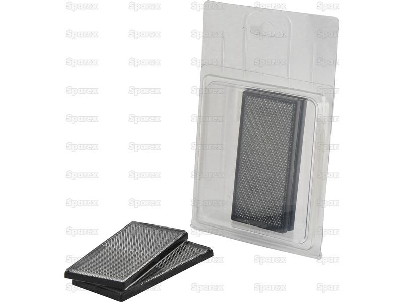 Rectangular Reflector Clear 2 pcs. Agripak-S.4615-15930