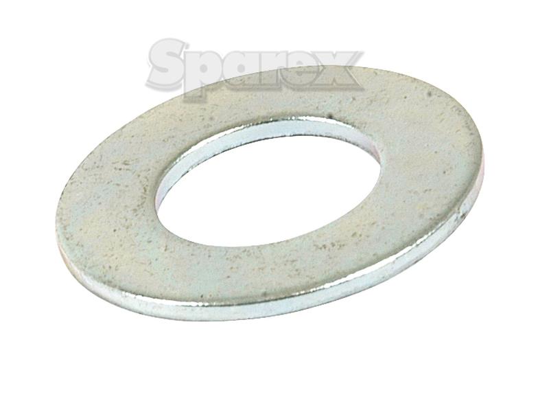 Flat Washer, ID: 11.1mm, OD: 24mm, Thickness: 2.5mm (Din 125A)-S.4977-16036