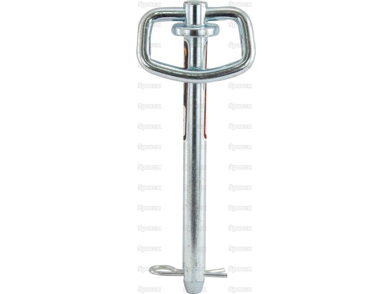 Hitch Pin with Grip Clip, Pin Ø5/8'', Working length: 6 3/8''.-S.52095-16462