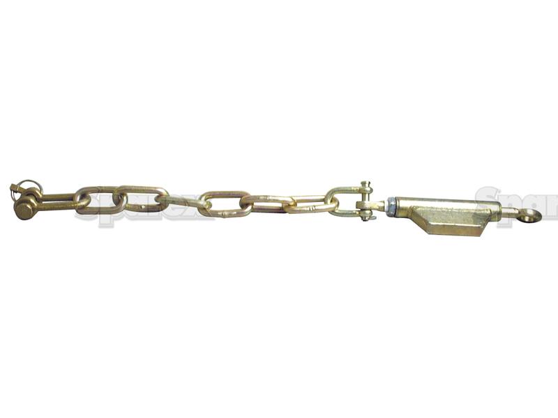 Stabiliser Chain - D Shackle Ø13mm - Eyebolt Ø19mm - Min mm:820mm - 3/4 UNC-S.5385-16565