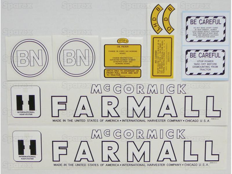 Decal - Farmall BN-S.56926-16646
