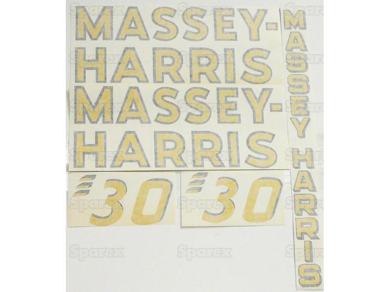 Decal - Massey Harris 30-S.60053-16754