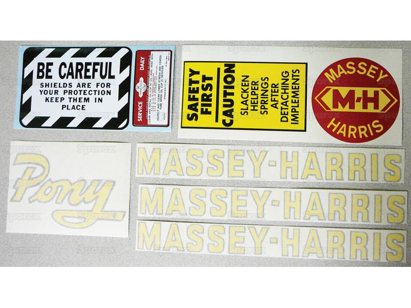 Decal - Massey Harris Pony-S.60341-16788