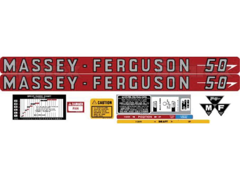 Decal - Massey Ferguson 50-S.60400-16807