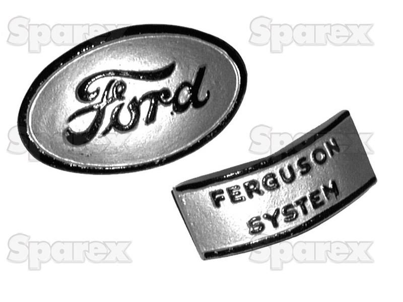 EMBLEM, FORD 9N, 2N, 2N16600-S.60605-7413