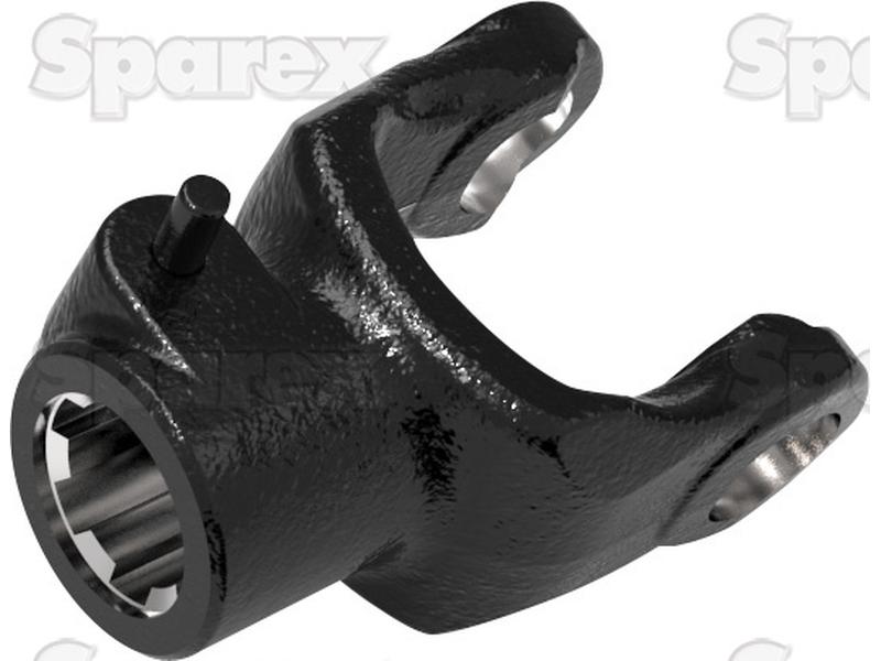 PTO Yoke - Quick Release (U/J Size: 35 x 94mm) Size: 1 3/8''-6 Spline-S.6098-16874