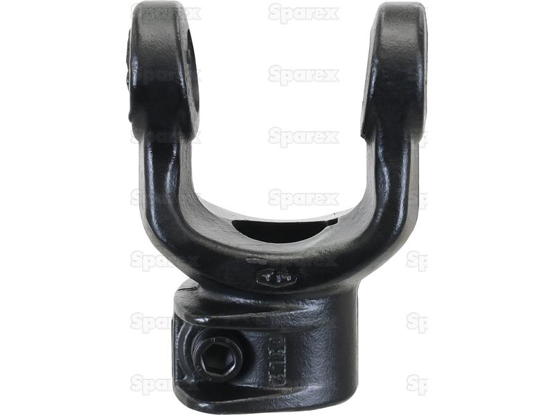 PTO Yoke - Interfering Clamp Bolt (U/J Size: 27 x 74.5mm) Bore Ø35mm, Key Size: 10mm.-S.6109-16902