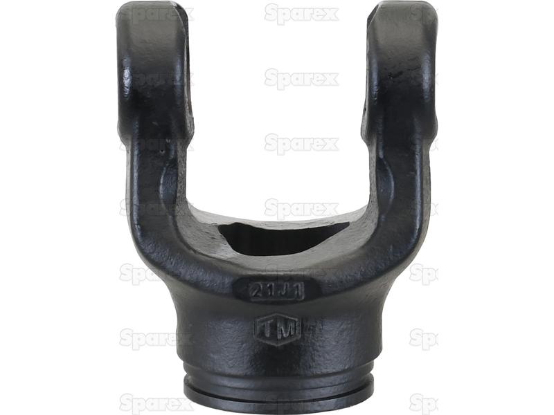 PTO Yoke - Tube Yoke (U/J Size: 35 x 106.5mm) Profile: Triangle, Size: 45 x 45 x 5.5mm, Ref: 12511.-S.6140-16955
