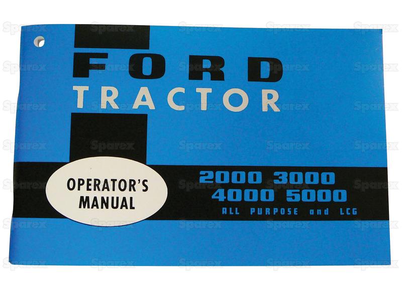 MANUAL, OWNERS, FORD 2000-5000-S.61445-16963