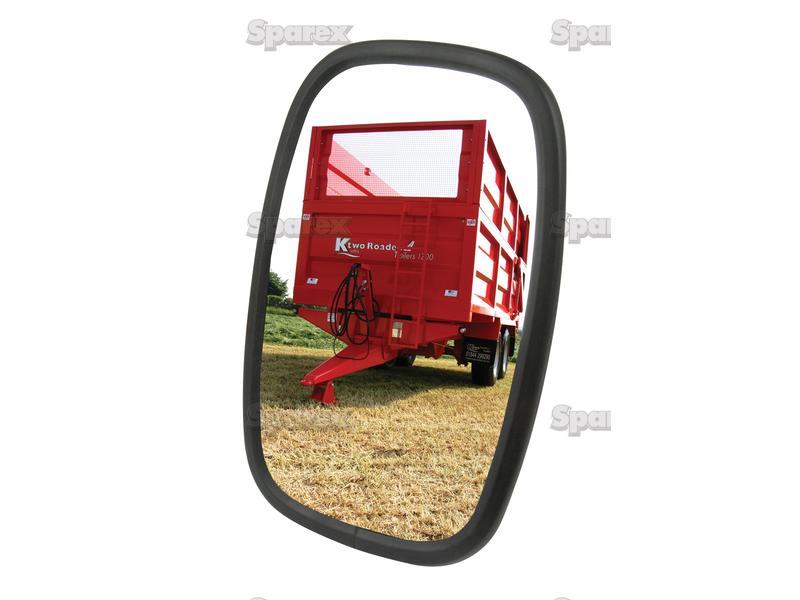 Mirror Head - Rectangular, Flat, 198 x 130mm, RH/LH-S.6216-17040