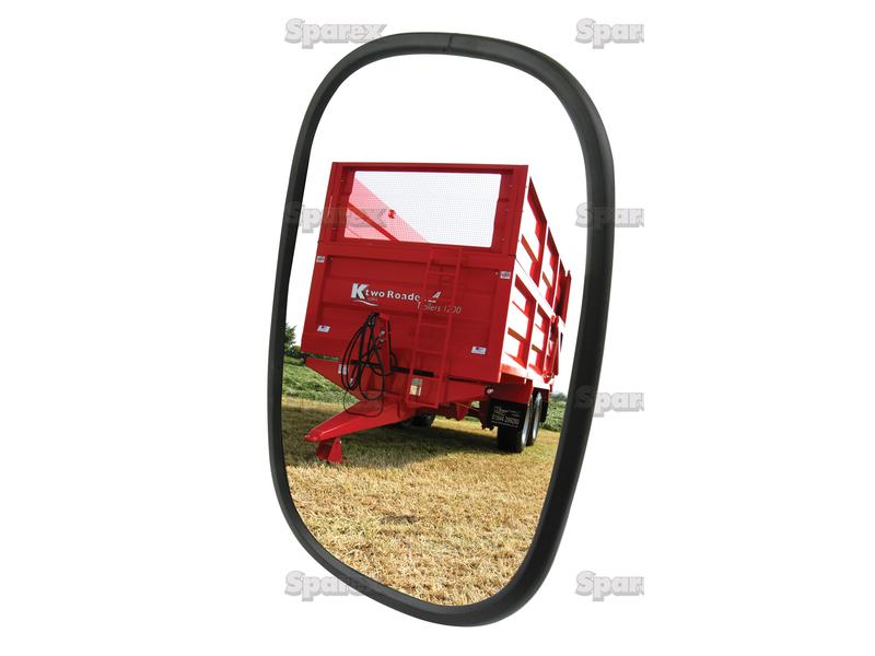 Mirror Head - Rectangular, Flat, 250 x 170mm, RH/LH-S.6222-17042