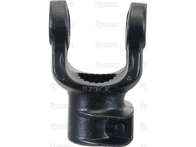 PTO Yoke - Quick Release (U/J Size: 32 x 76mm) Size: 1 3/4''-20 Spline-S.6280-17052