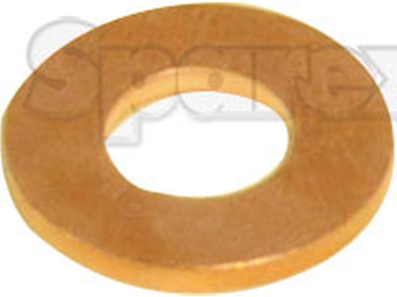 Copper Washers, ID: 2/5'' x OD: 5/6'' x Thickness: 0.0747''-S.6371-9009