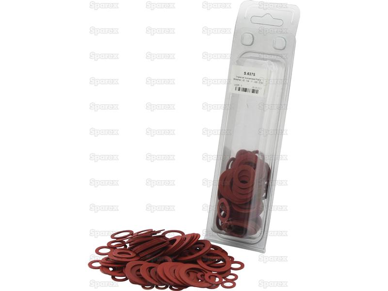 Vulcanised Fibre Washer, ID: 1/4 - 1'', OD: 7/16 - 1 3/8''-S.6375-17075