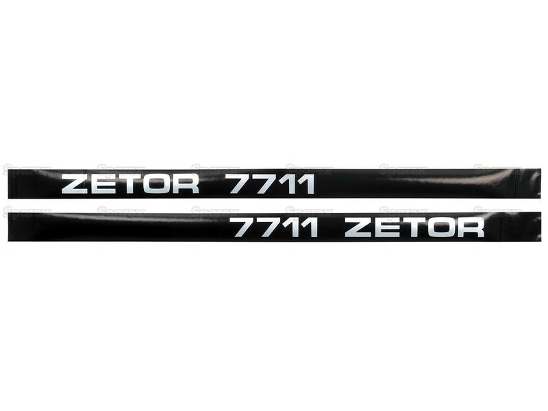 Decal - Zetor 7711-S.64402-9162