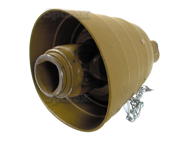 PTO Wide Angle Joint (U/J Size: 32 x 76 & 27 x 94mm) Size: 1 3/8''-6 Spline, Profile: Triangle, Ref: 12517.-S.6648-17162