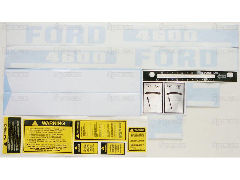 Decal - Ford / New Holland 4600-S.66673-10041