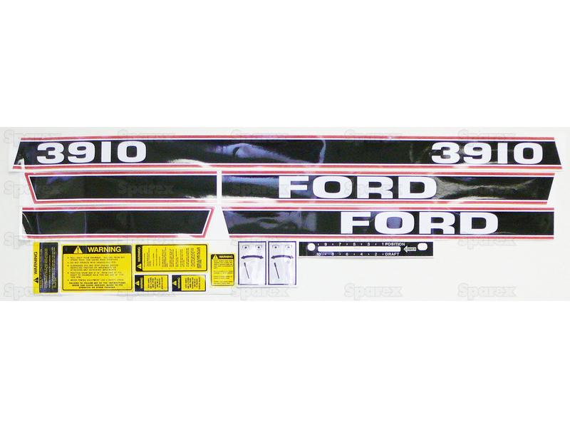 Decal - Ford / New Holland 3910-S.66676-10042