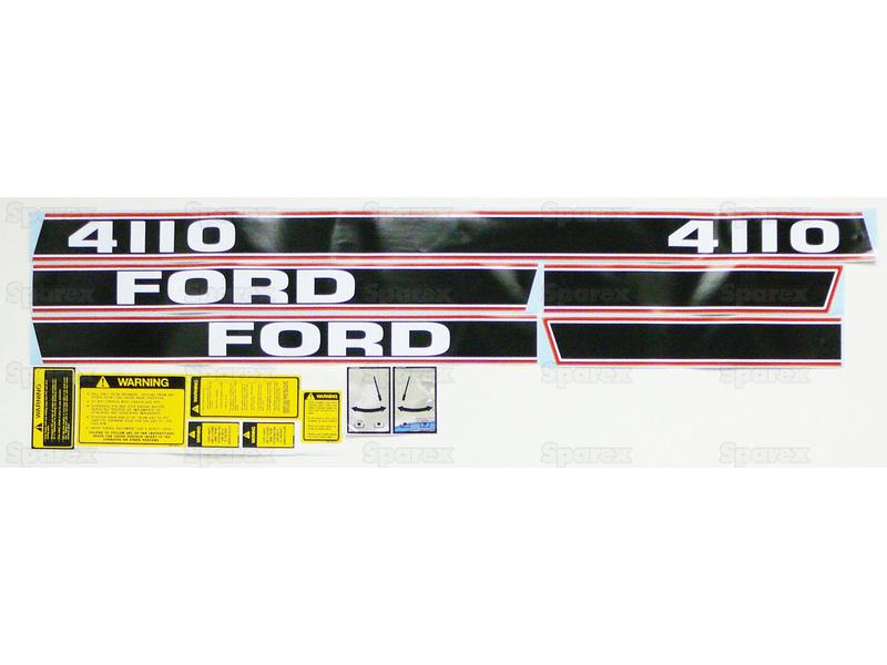 Decal - Ford / New Holland 4110-S.66677-10043