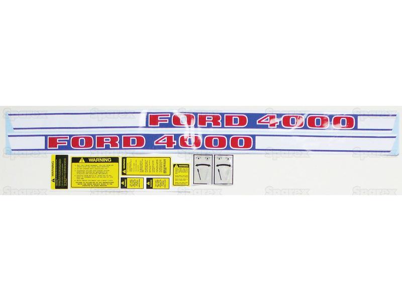 Decal - Ford / New Holland 4000 (Diesel)-S.66692-10045