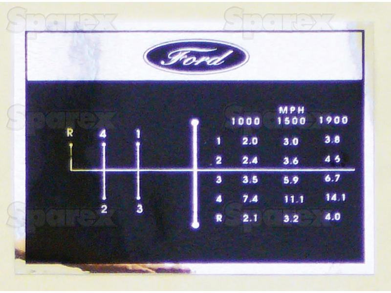 Gear Stick Decal-S.67192-10227