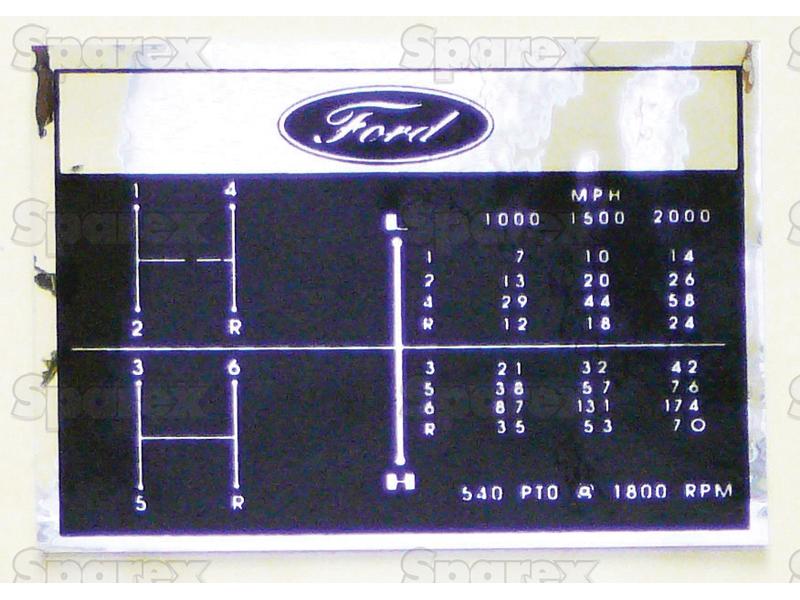 Gear Stick Decal-S.67193-10228