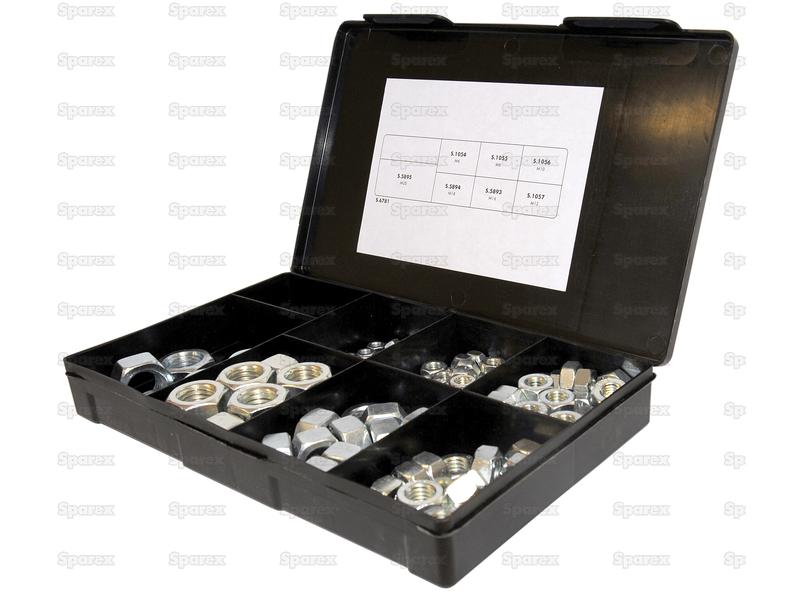 Hexagon Nut, Size: M6 - M12 x 1.00 - 2.50mm (Din 934) Metric Coarse-S.6781-17266