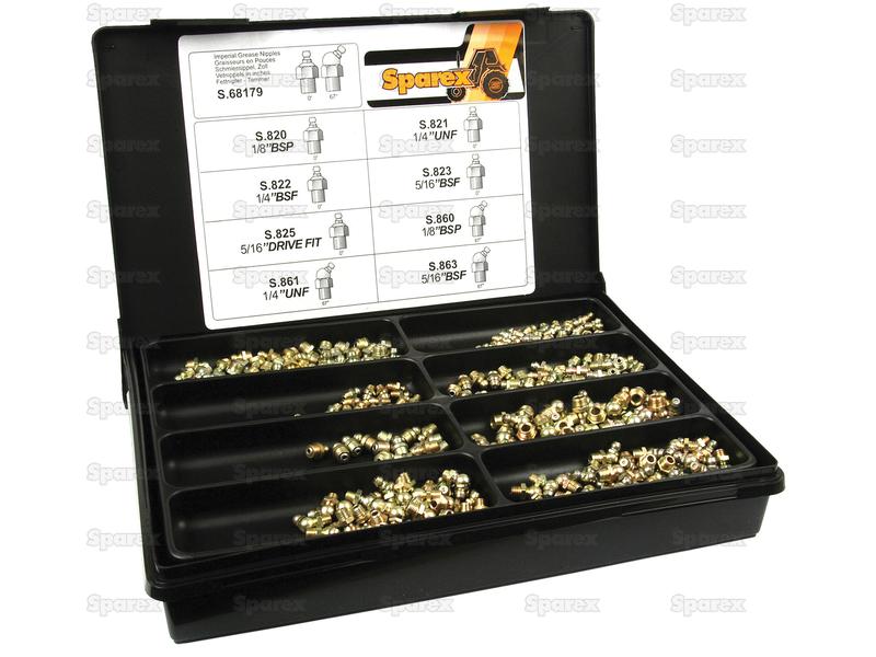 Display Box Grease Nipples (280pcs)-S.68179-17301