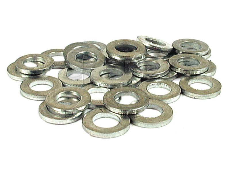 Flat Washer, ID: 6mm, OD: 12mm, Thickness: 1.6mm (Din 125A)-S.6834-17322