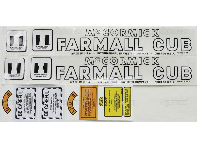 Decal - Farmall Cub-S.70711-17467