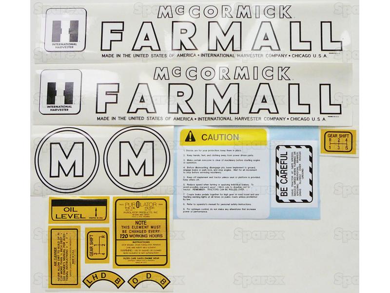 Decal - Farmall M-S.70713-17469