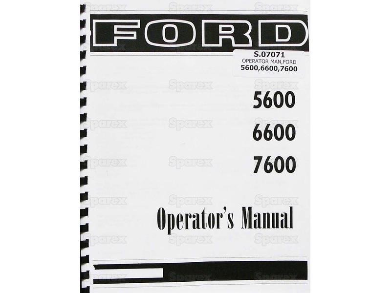 Service Manual - FORD 5600-7600-S.7071-17466