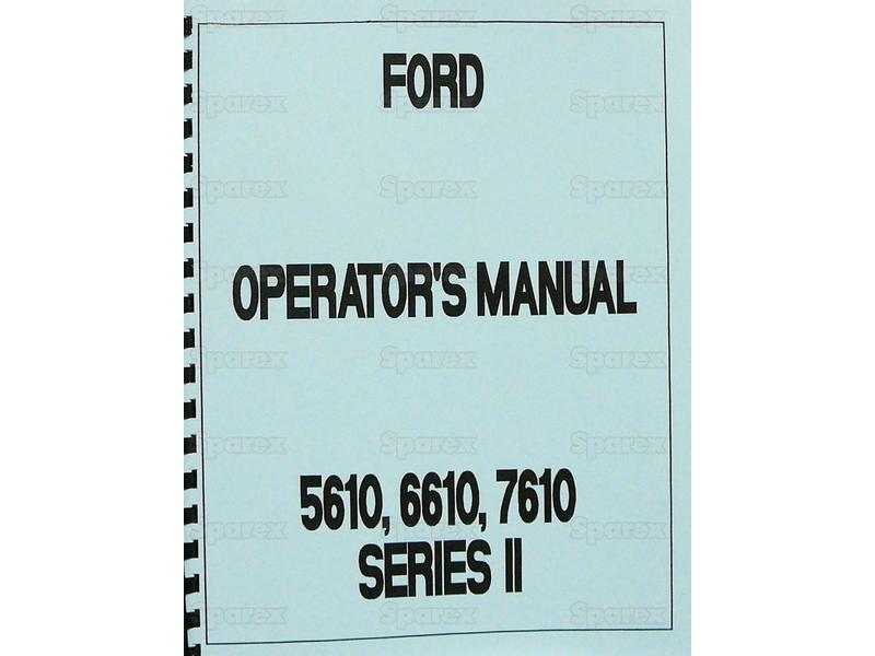 OP MAN. FD 56-7610 SERII --S.7074-17475