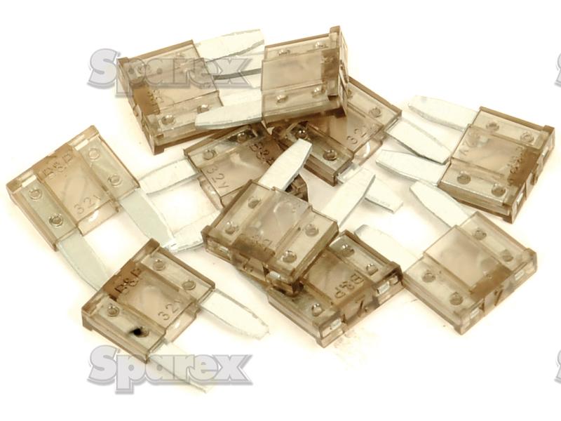 Mini Blade Fuses 2 Amps 10 pcs. Agripak-S.79270-17578