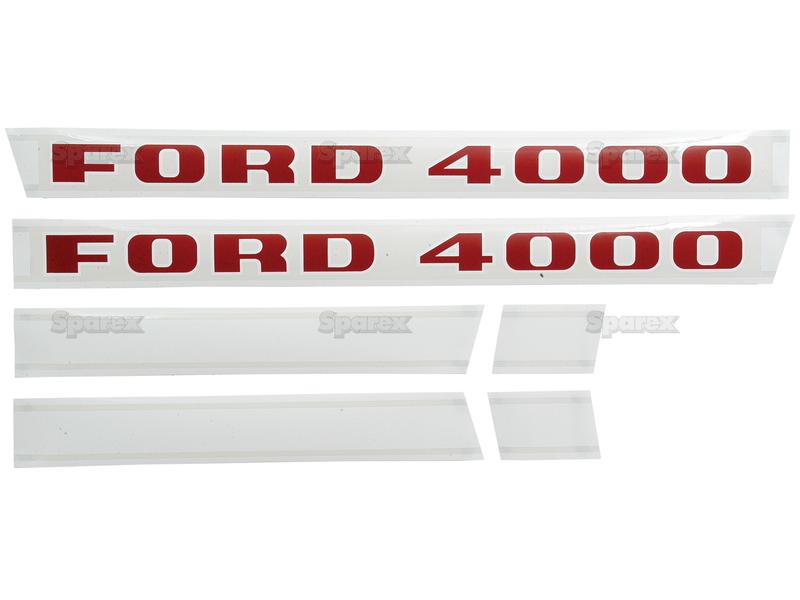 Decal - Ford / New Holland 4000-S.8411-12218