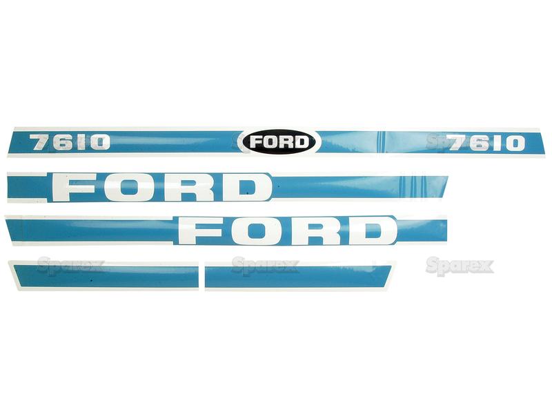 Decal - Ford / New Holland 7610-S.8434-12228