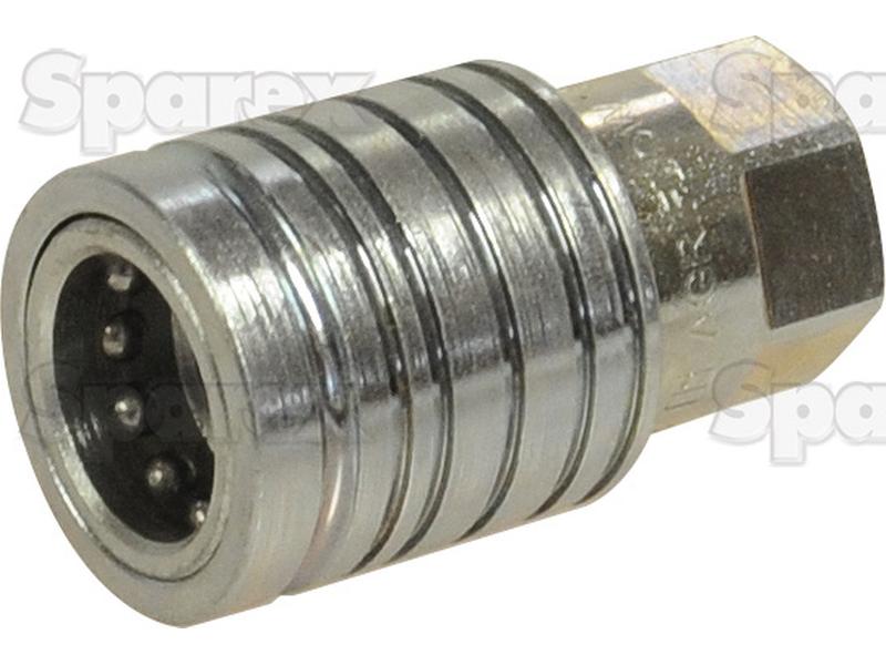 Sparex Quick Release Hydraulic Couplings Female 1/2'' Body x 3/4'' UNF Female Thread-S.8905-12389