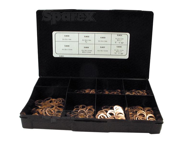 Copper Washer, (400 pcs.) Handipak-S.8921-17767